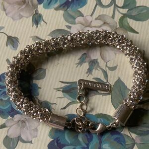 Joe Fresh Silver Crystal-Embellished Bracelet